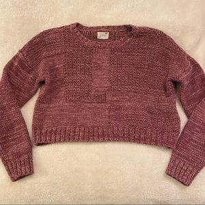 LA Hearts Women’s Cropped Sweater Size M